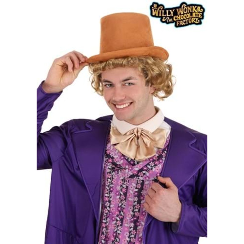 Willy Wonka and the Chocolate Factory Men's Willy Wonka Wig Standard