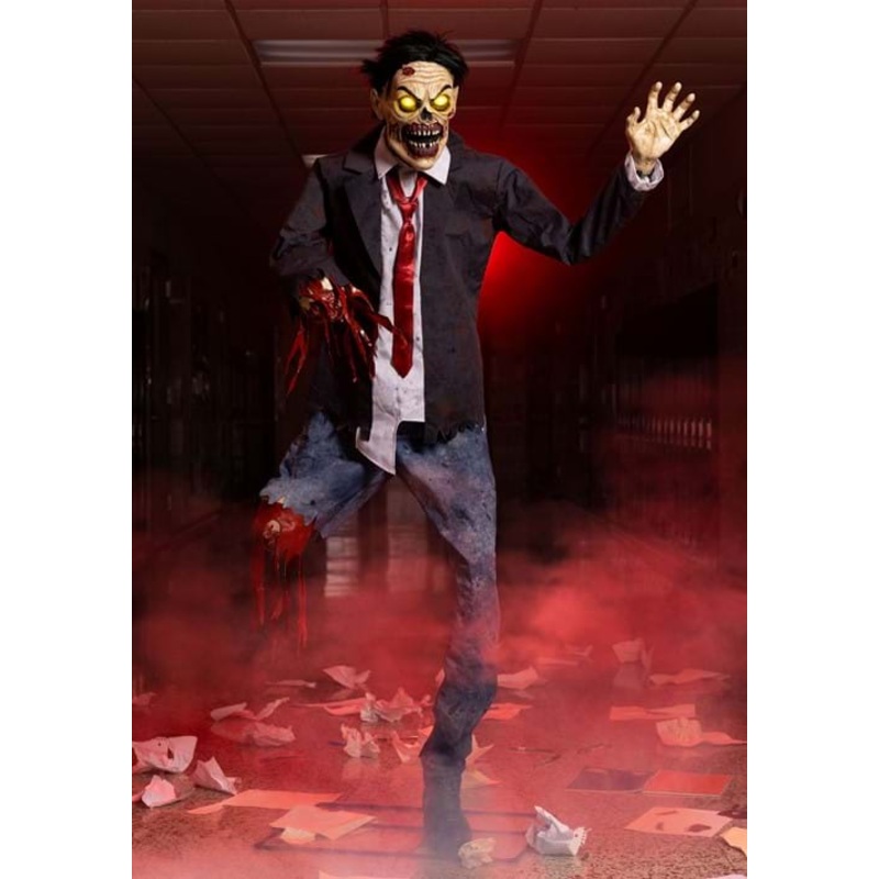 5.8FT Hopps the Dismembered Zombie Animatronic Halloween Decoration Standard