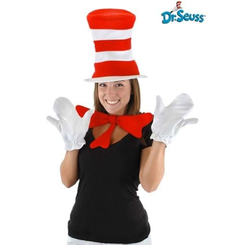 Adult Cat in the Hat Accessory Costume Kit Standard