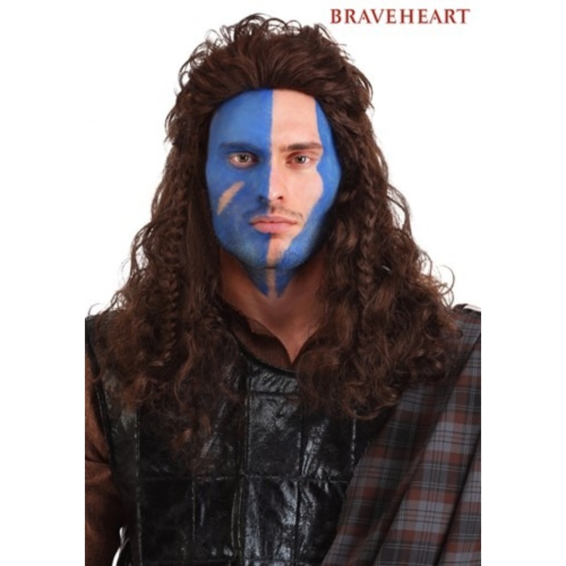 Braveheart William Wallace Wig Standard