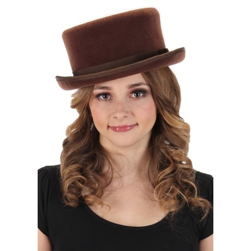 Brown John Bull Top Costume Hat Standard