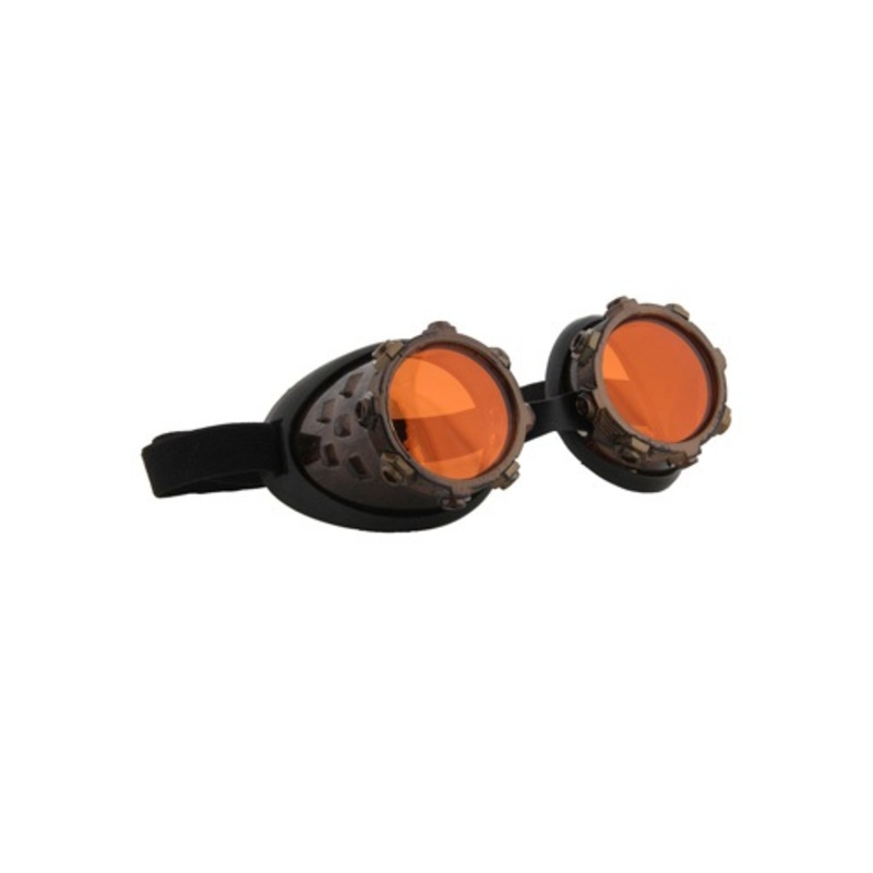 Cyber Steampunk Goggles Costume Accessory Standard