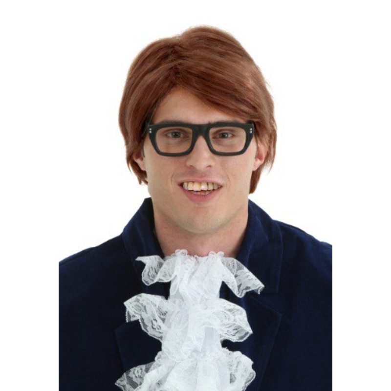 Deluxe 60s Swinger Costume Wig for Men Standard