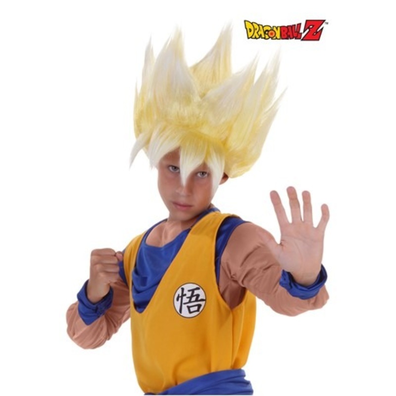 Dragon Ball Z Super Saiyan Goku Wig for Kids Standard