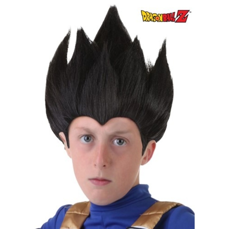 Dragon Ball Z Vegeta Wig for Kids Standard