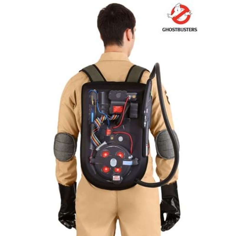 Ghostbusters Cosplay Proton Pack Backpack w/ Wand Standard