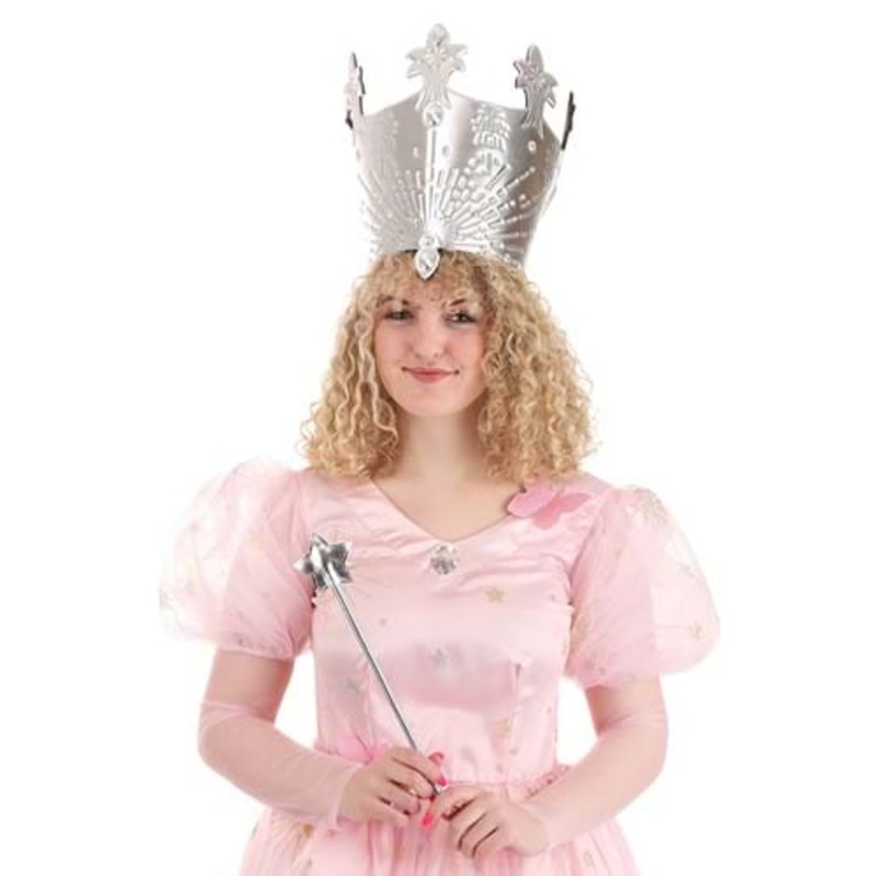 Glinda Crown & Wand Costume Accessory Kit Standard