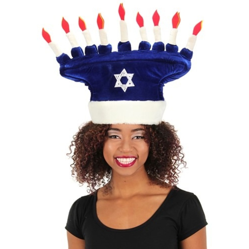 Happy Chanukah Soft Costume Hat Standard