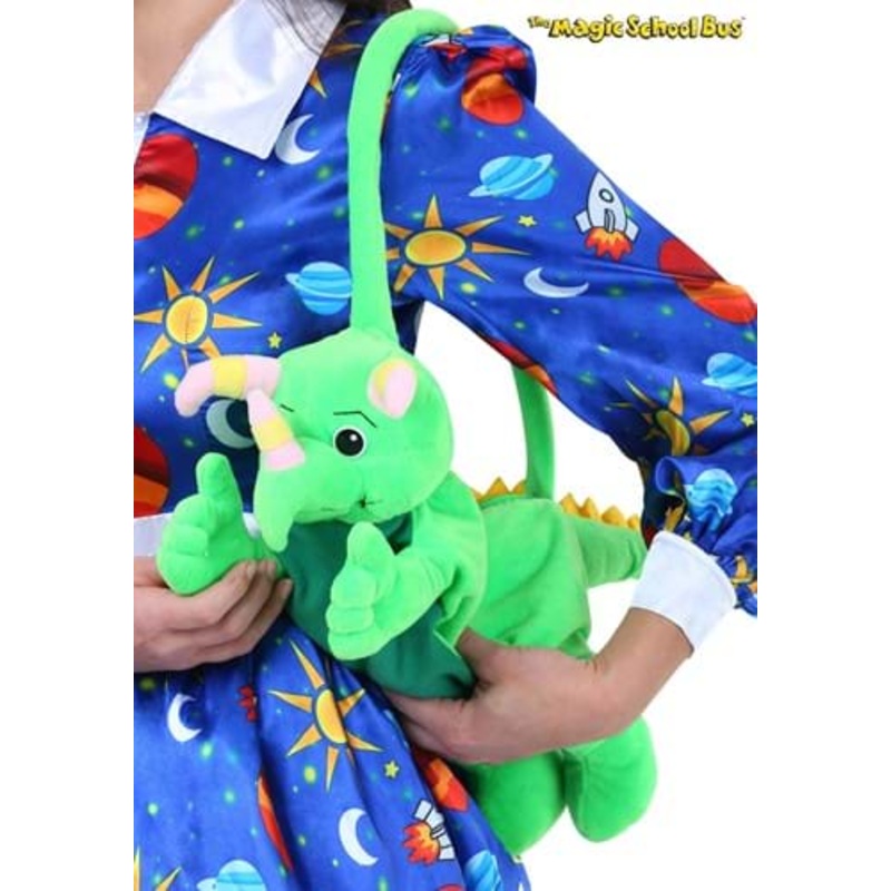 Magic School Bus Liz Lizard Stuffed Purse Standard