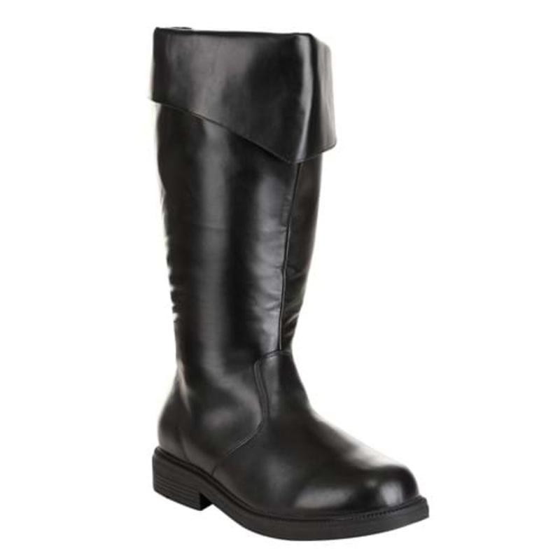 Men's Tall Black Costume Boots Size 6