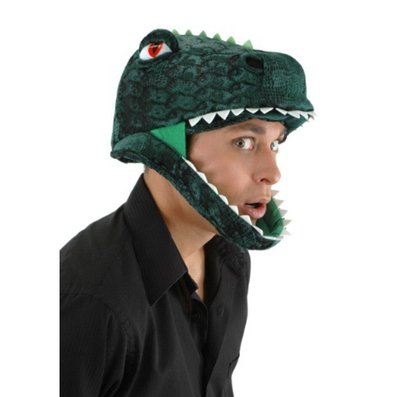 Padded T-Rex Jawesome Costume Hat Accessory Standard