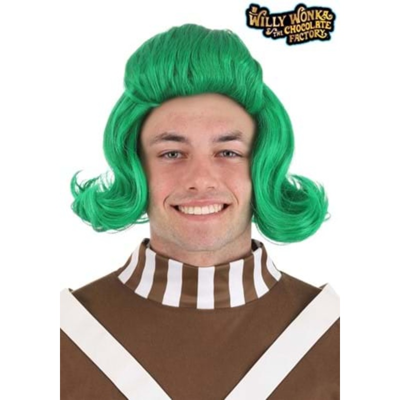 Willy Wonka Oompa Loompa Wig for Adults Standard