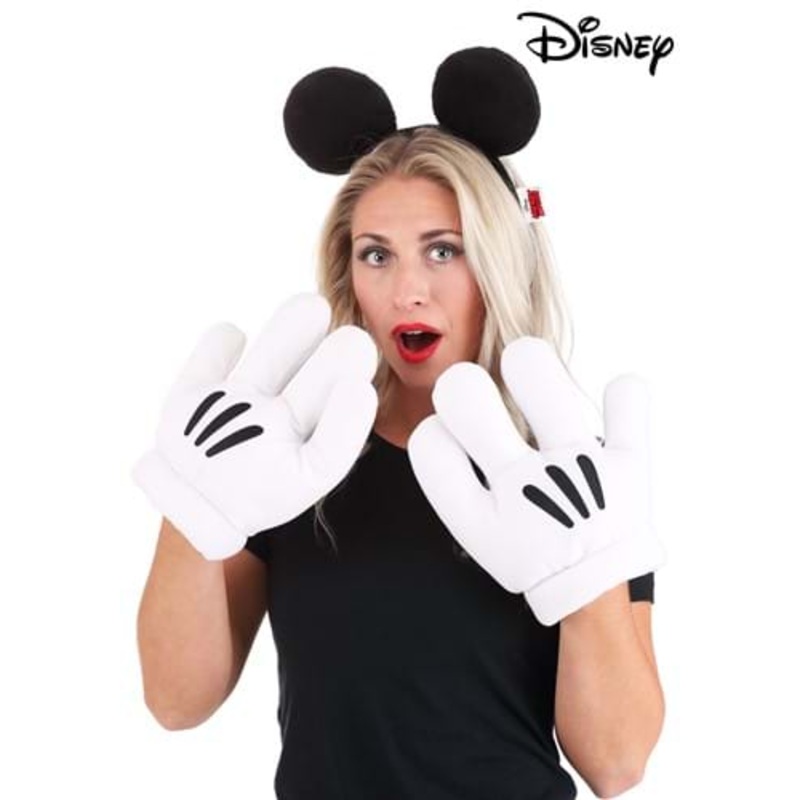 Women's Mickey Ears & Glove Set Standard