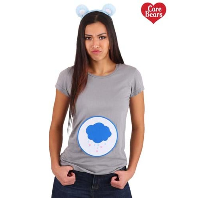 Care Bears Grumpy Bear Ears & Patch Costume Accessory Kit Standard