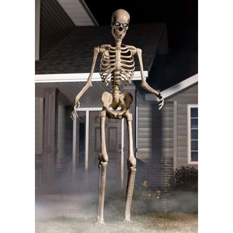 Giant 8 Foot Animated Skeleton Decoration Standard