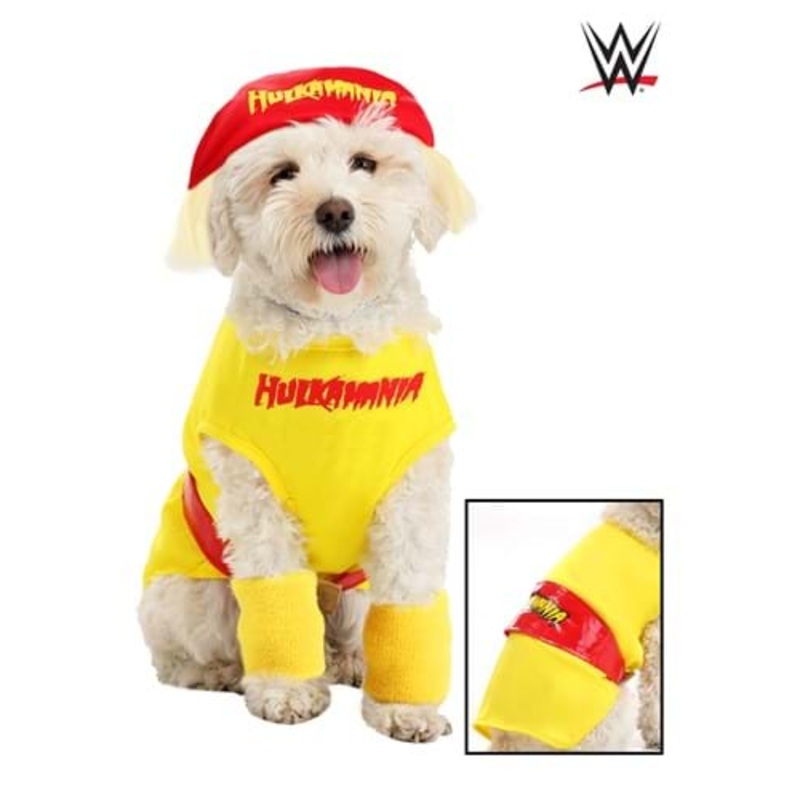Hulk Hogan Costume for Dogs S