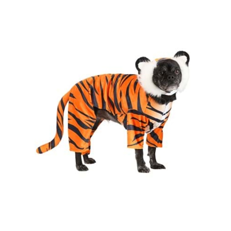 Jungle Tiger Pet Costume XS
