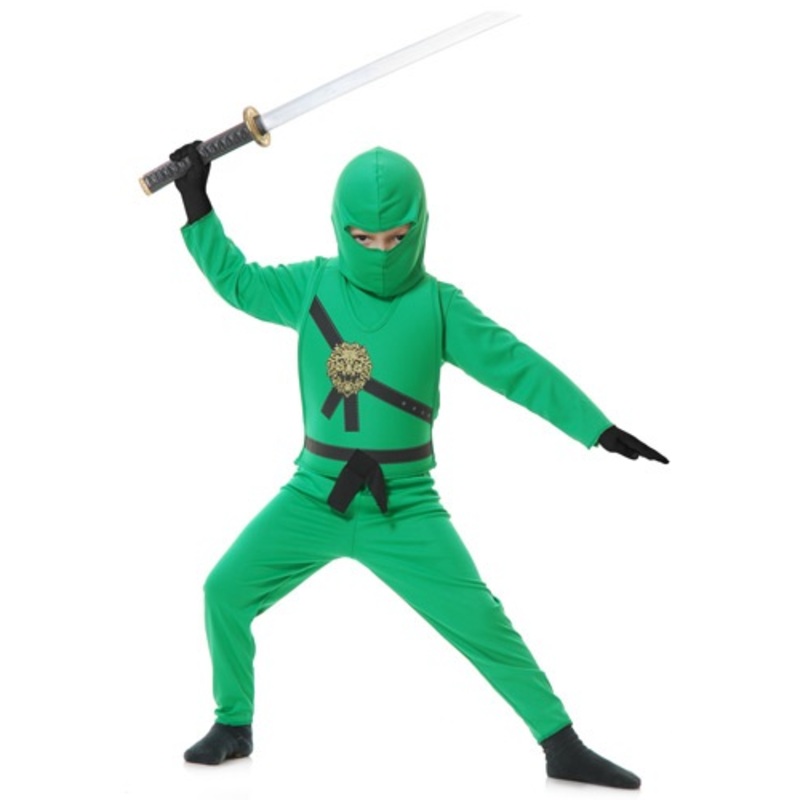 Kid's Green Ninja Costume