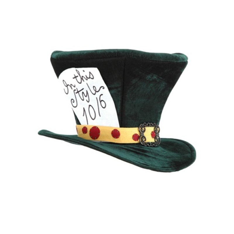 Mad Hatter Costume Hat for Adults Standard
