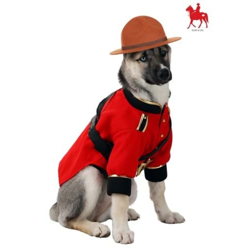 Mountie Costume for Pets S