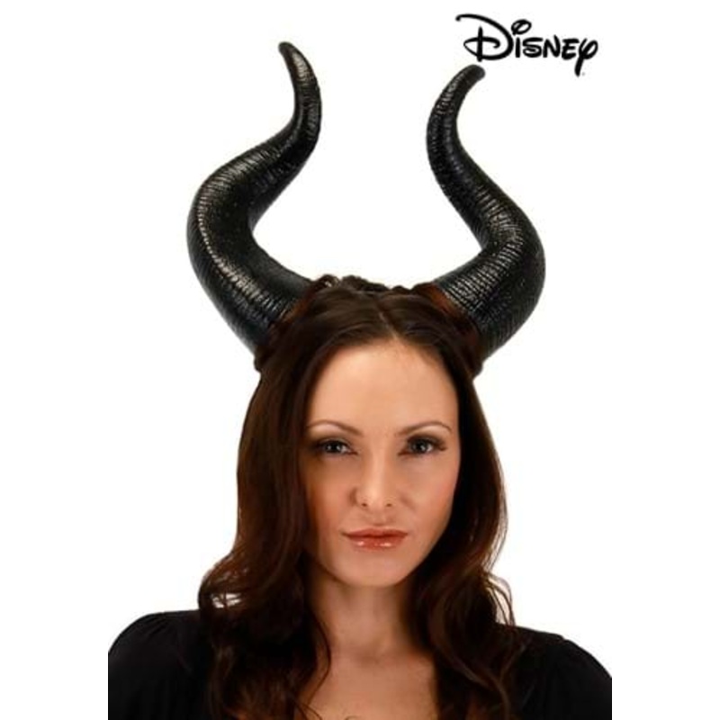 Pair of Maleficent Costume Horns Standard