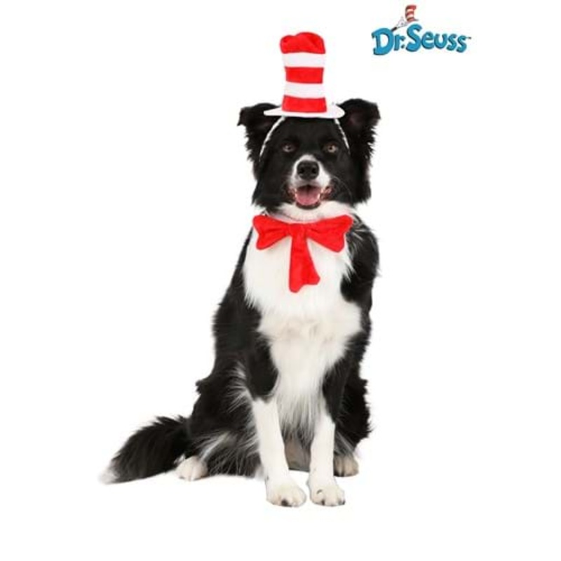 The Cat in The Hat Pet Costume S