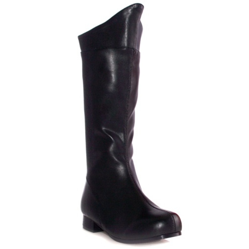 Boys Black Superhero Boots