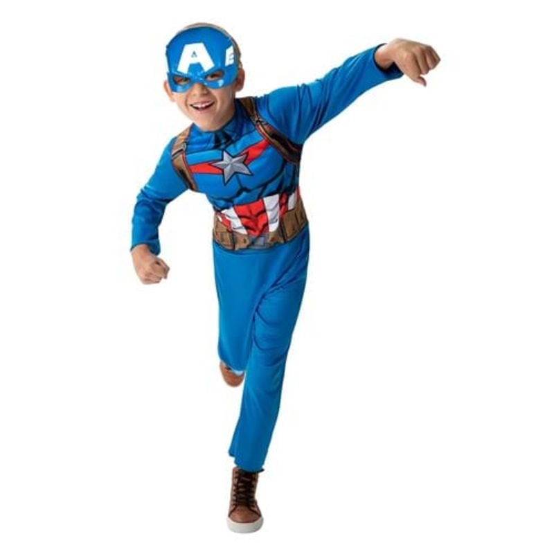 Captain America Steve Rogers Value Boy's Costume