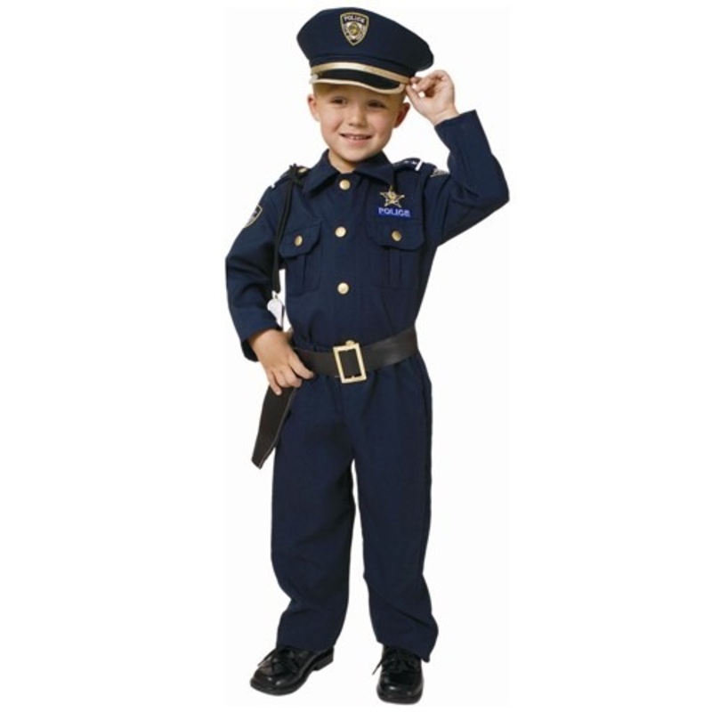 Child Deluxe Police Officer Costume