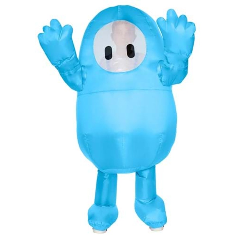 Child Fall Guys Blue Inflatable Costume