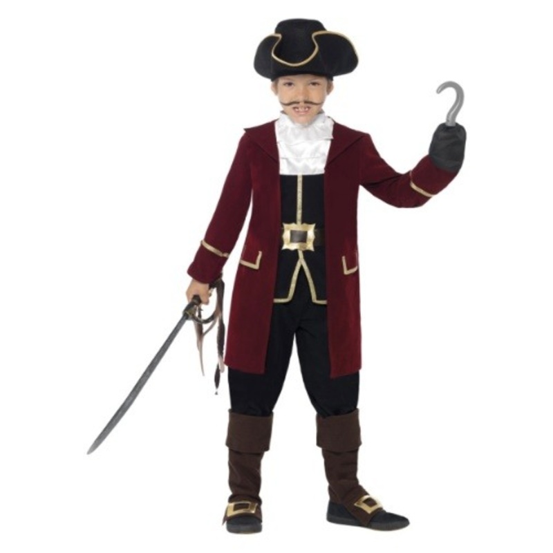 Deluxe Captain Hook Boy's Costume