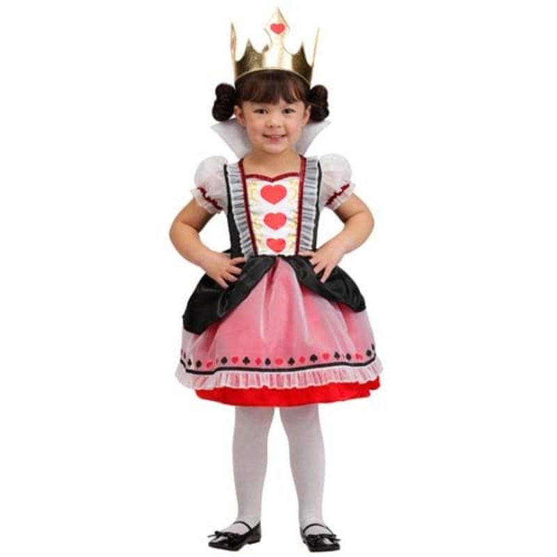 Girl's Toddler Classic Queen of Hearts Costume