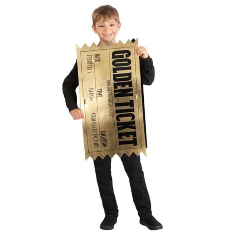 Kid's Winning Golden Ticket Costume
