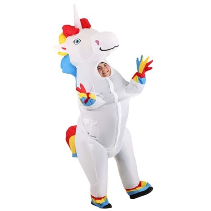Kids Inflatable Prancing Unicorn Costume