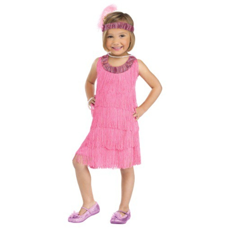 Pink Flapper Toddler Costume