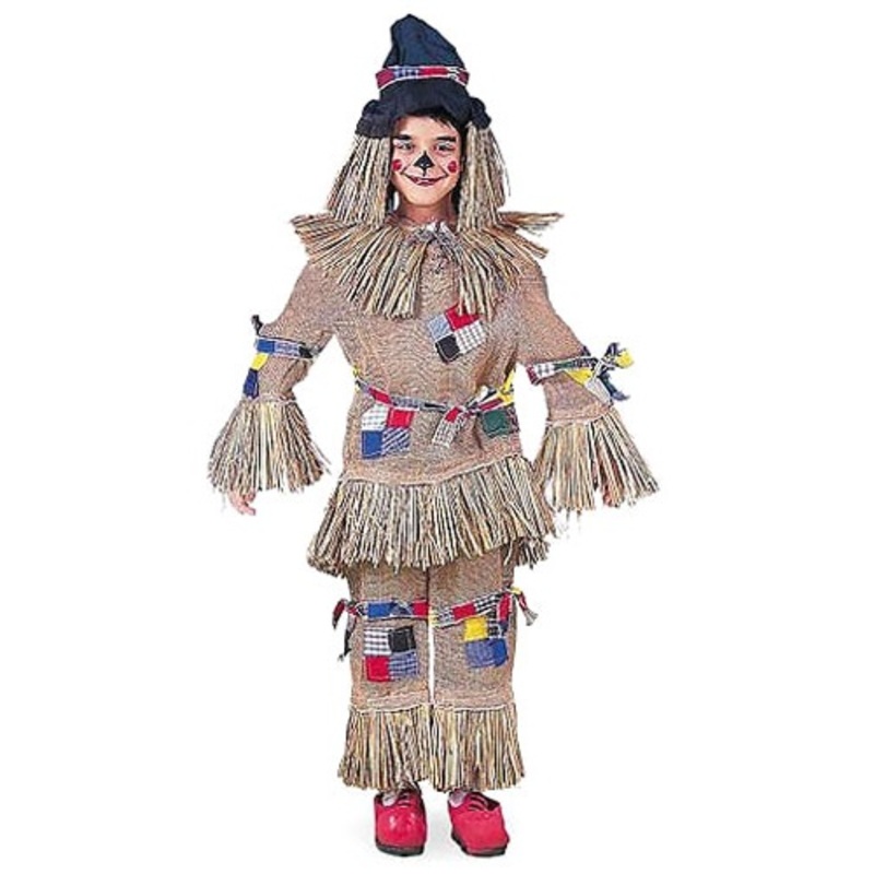 Realistic Kids Scarecrow Costume