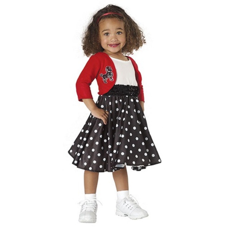 Toddler Girls 50's Costume