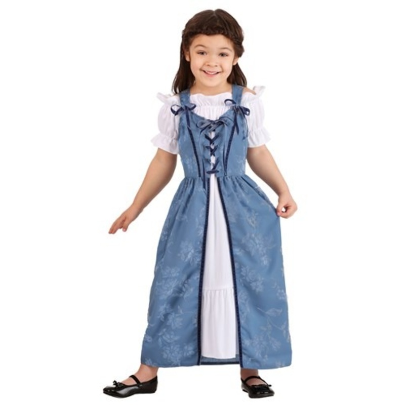 Toddler Girls Renaissance Villager Costume