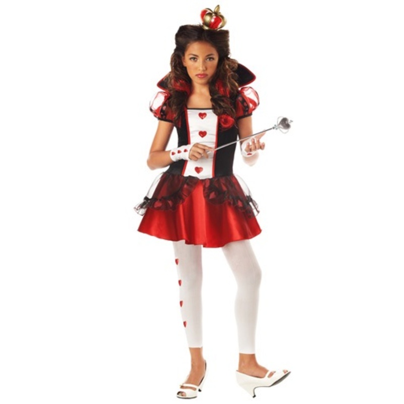 Tween Queen of Hearts Costume