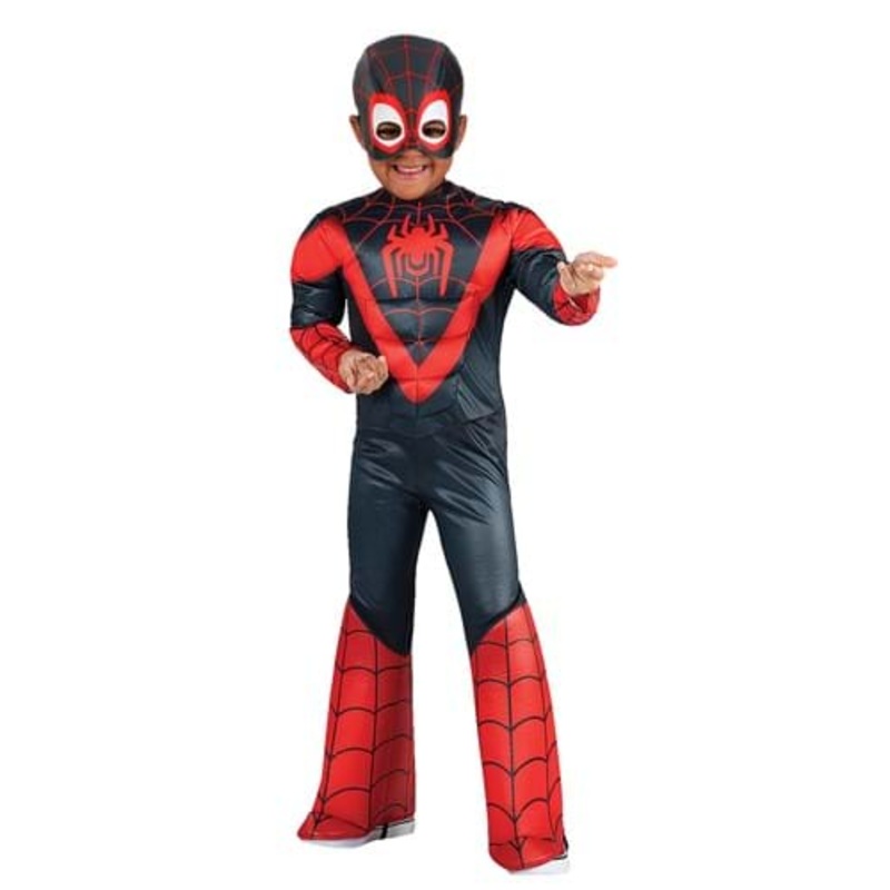 Boy's Spidey and His Amazing Friends Toddler Miles Morales Costume