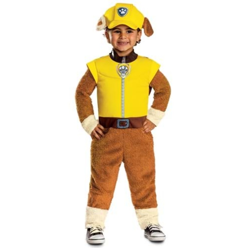 Boy's Toddler Deluxe Paw Patrol Rubble Costume