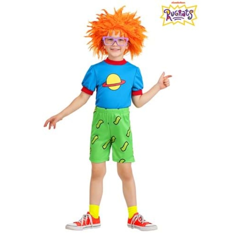 Boy's Toddler Nickelodeon Rugrats Chuckie Costume
