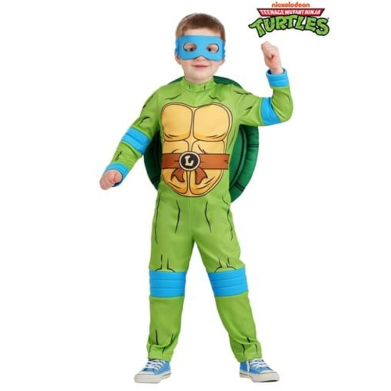 Boy's Toddler Teenage Mutant Ninja Turtles Leonardo Costume