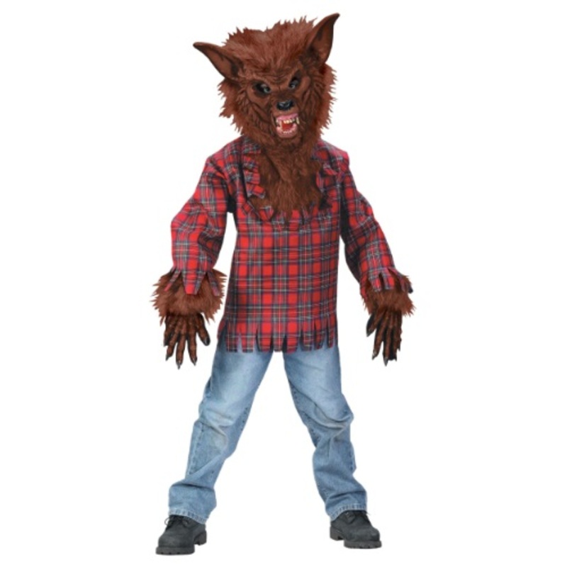 Child Brown Werewolf Costume