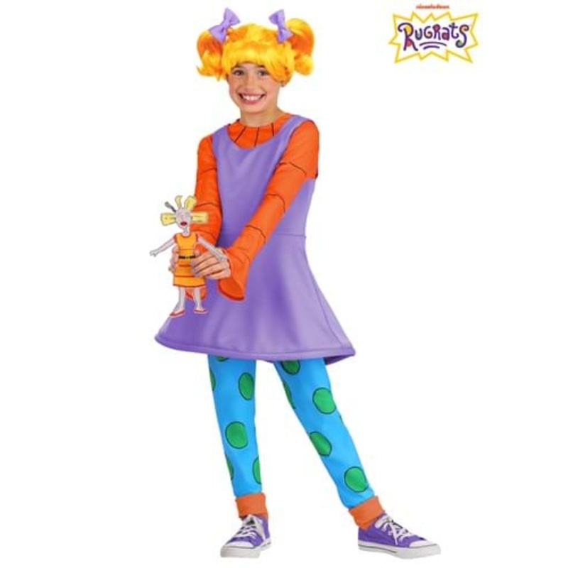 Girl's Nickelodeon Rugrats Angelica Costume