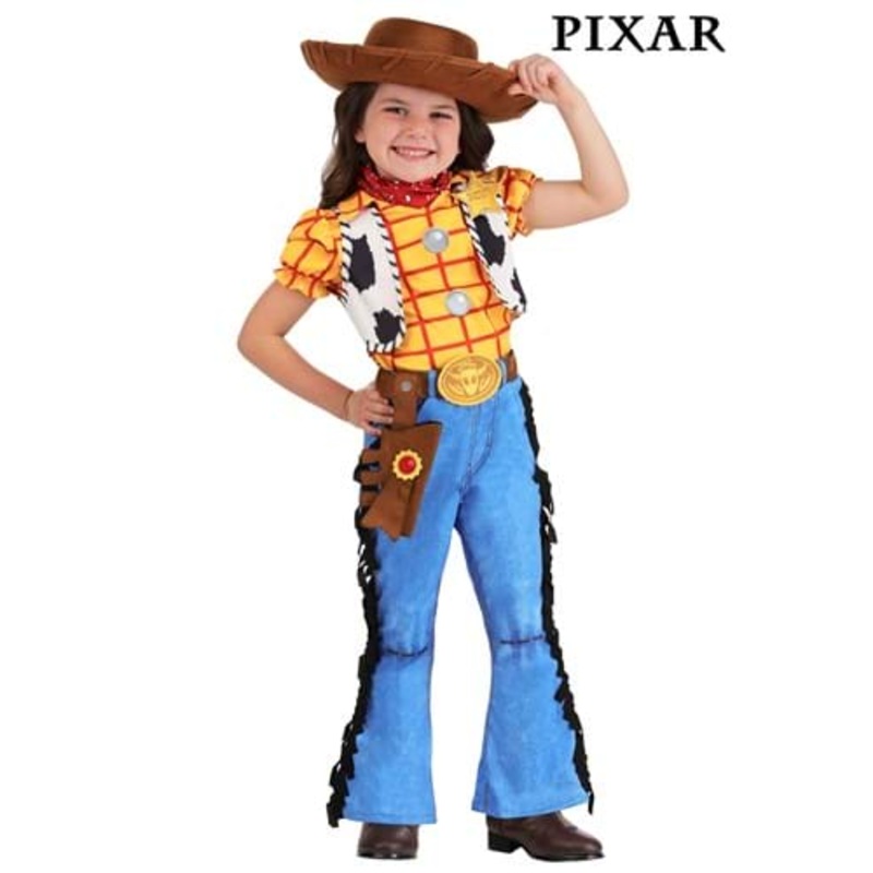 Girl's Pixar Toy Story Woody Toddler Costume