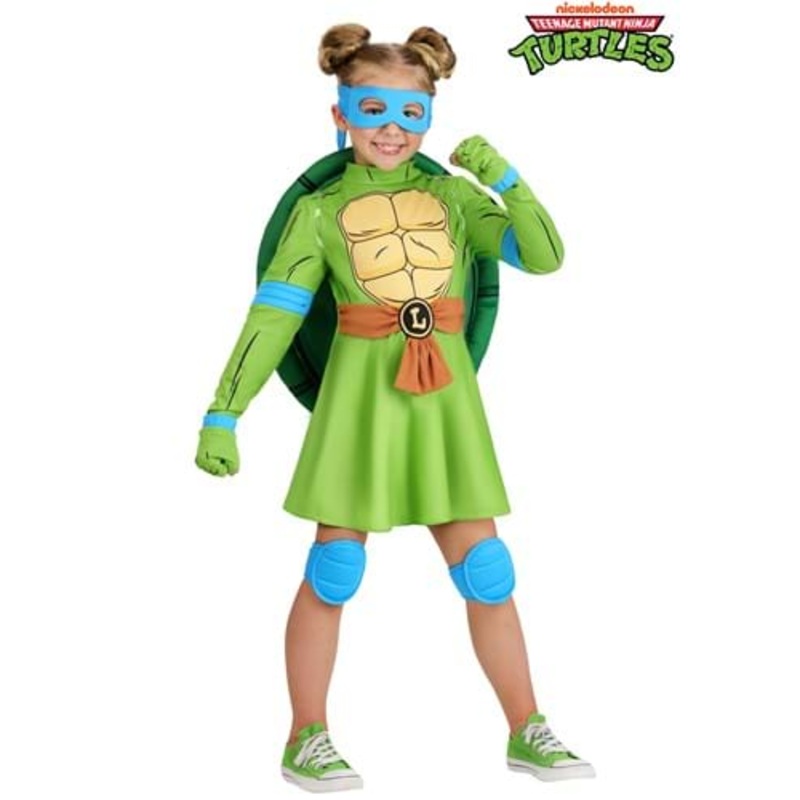 Girl's Teenage Mutant Ninja Turtles Leonardo Costume Dress