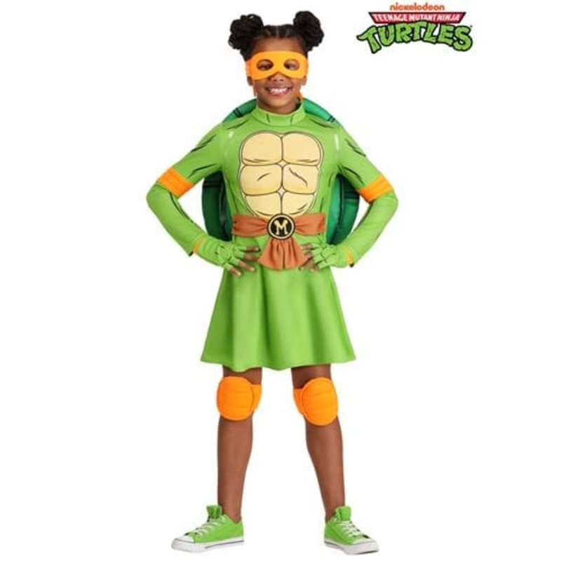Girl's Teenage Mutant Ninja Turtles Michelangelo Costume Dress