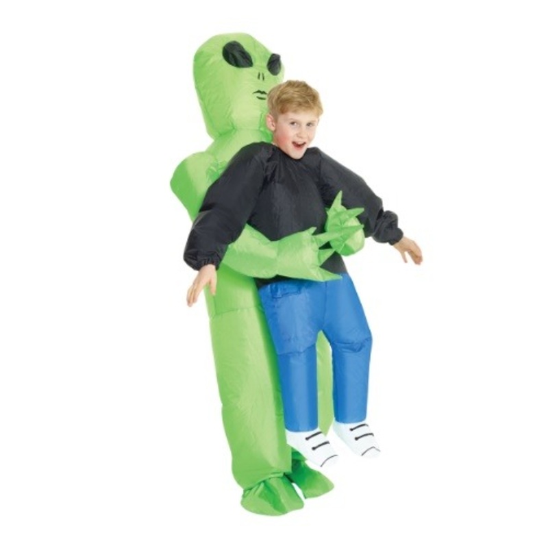 Inflatable Alien Pick Me Up Kid Costume