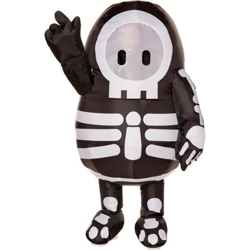 Inflatable Fall Guys Skeleton Costume for Kids